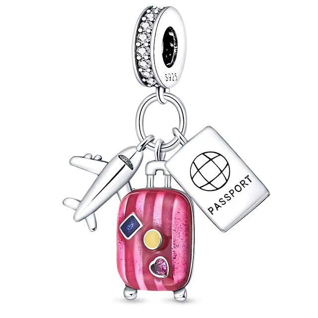 Travel the World Charm