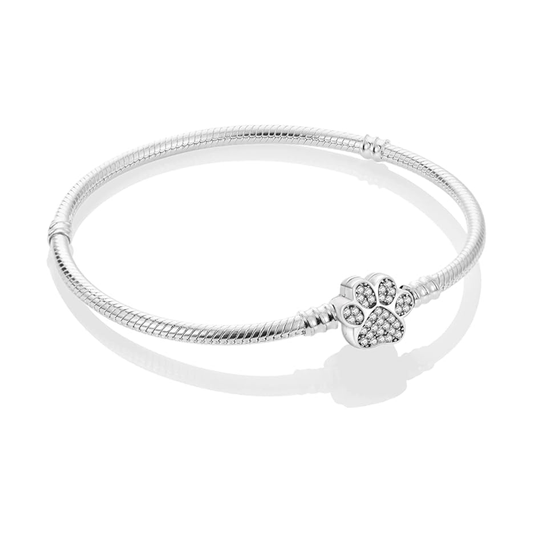 Paw Print Charm Bracelet