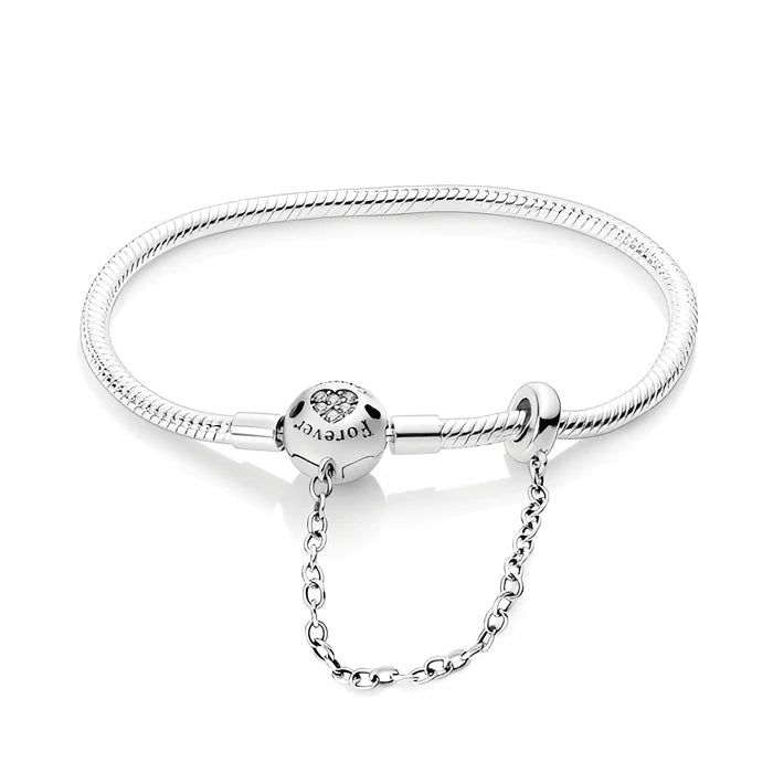 Forever Love Safety Chain Bracelet